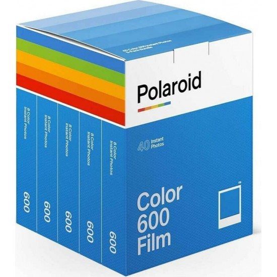 Polaroid Color film for 600 - x40 film pack 6013