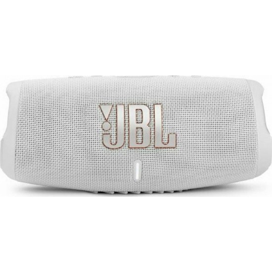 JBL Charge 5 Αδιάβροχο Ηχείο Bluetooth 30W Λευκό
